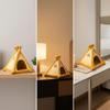 Hamster House Triangular Ceramic Tent GnawResistant with Window for Hamsters,