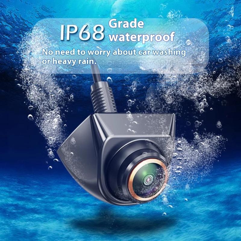 Car Reversing Rear View Camera 1080P 170° Wide Angle Fisheye Lens CVBS AHD Reversing Rear Camera Waterproof