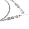 36" Braided Throttle Cable Kit Replacement Swap Fuel Line Carburetor for 99-07 4.8L 5.3L