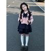 Girls' Academy Style Skirt Set - Spring/Autumn 2025, Princess Style Outfit for Middle & Large Children