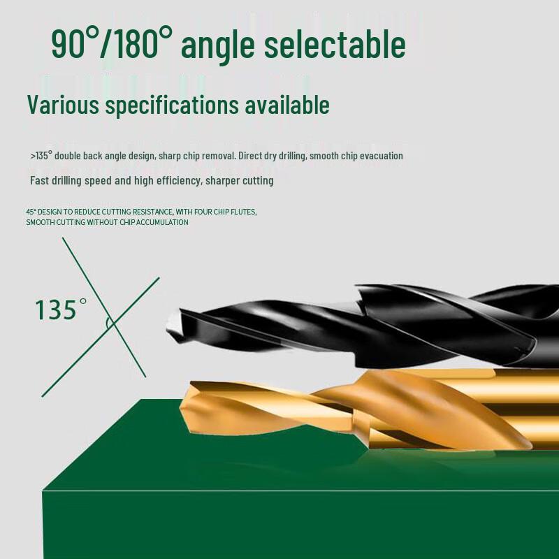 High-Speed Steel Countersink Step Drill Bit