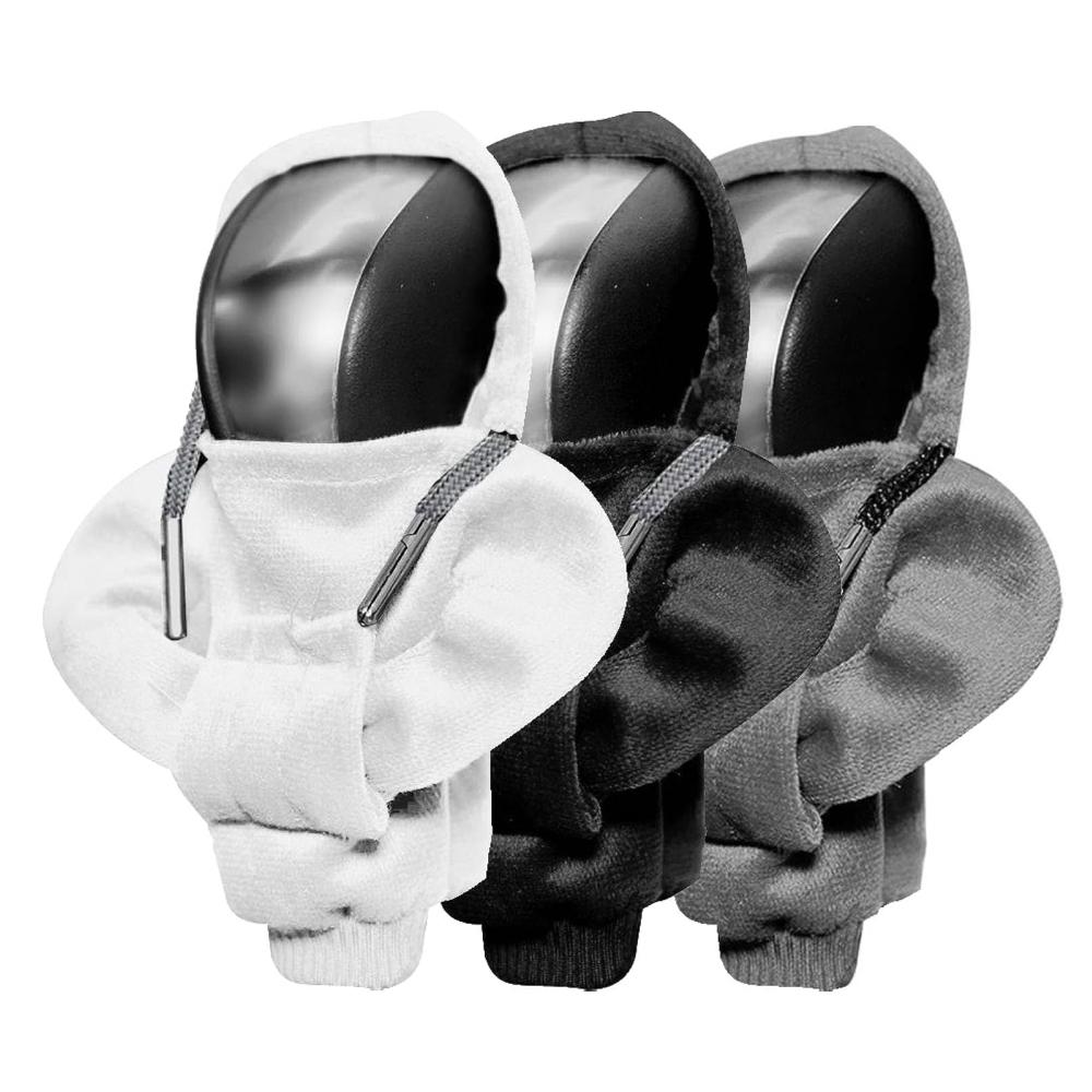 Gear Shift Hoodie Cover Car Shift Sweat-shirt Hooded Sweatshirt Change Knob Lever Sweatshirt Car Gear Wear Sweater For Gearshift