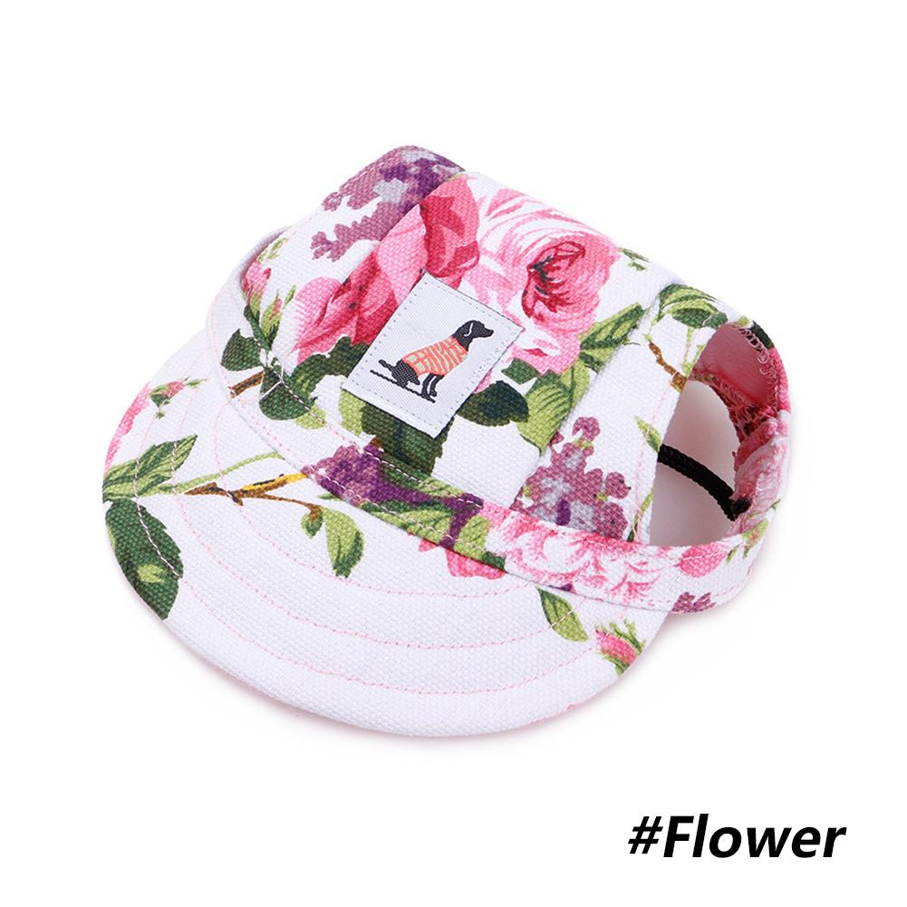 Cute Pet Dog Cat Puppy Hat Baseball Visor Hat Puppy Grooming Dress Up Hat Peaked Cap Sunbonnet Outdoor Topee