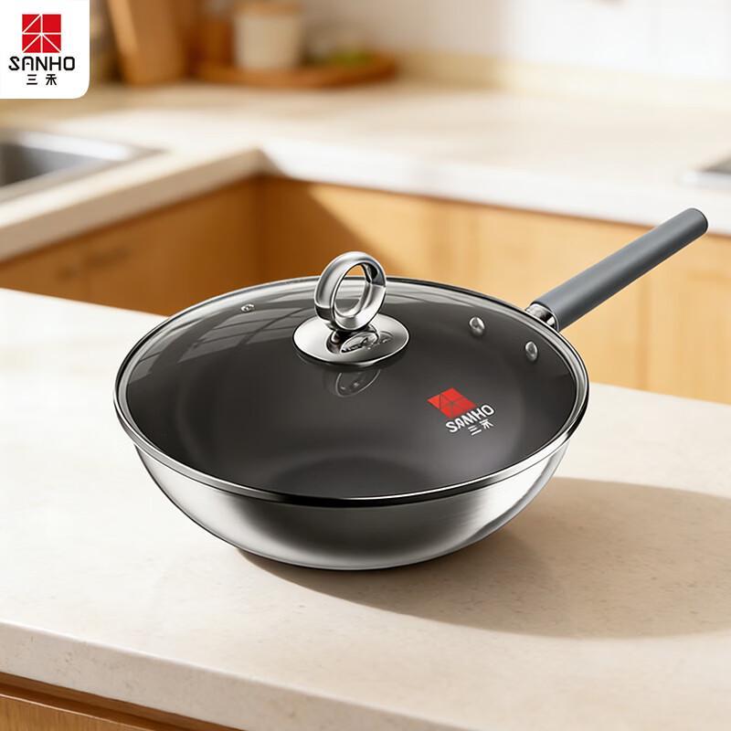 

Sanhe Titanium Alloy Non-Stick Wok