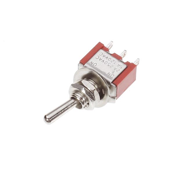 5x Single Pole Double Throw SPDT on / Toggle Switch 250 V