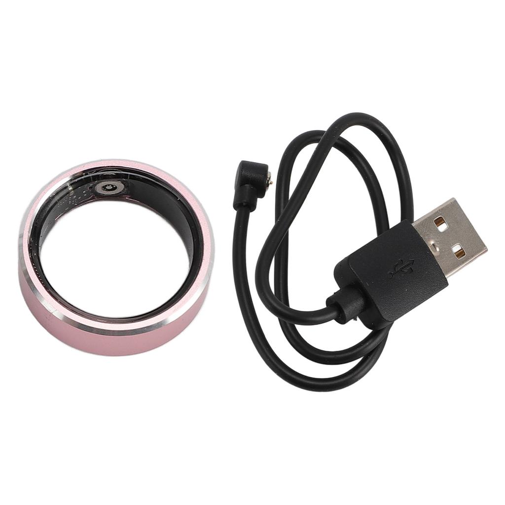 Bluetooth Fitness Tracker Ring für Damen Herren Mehrere Sportmodi IP68 Wasserdicht Geste