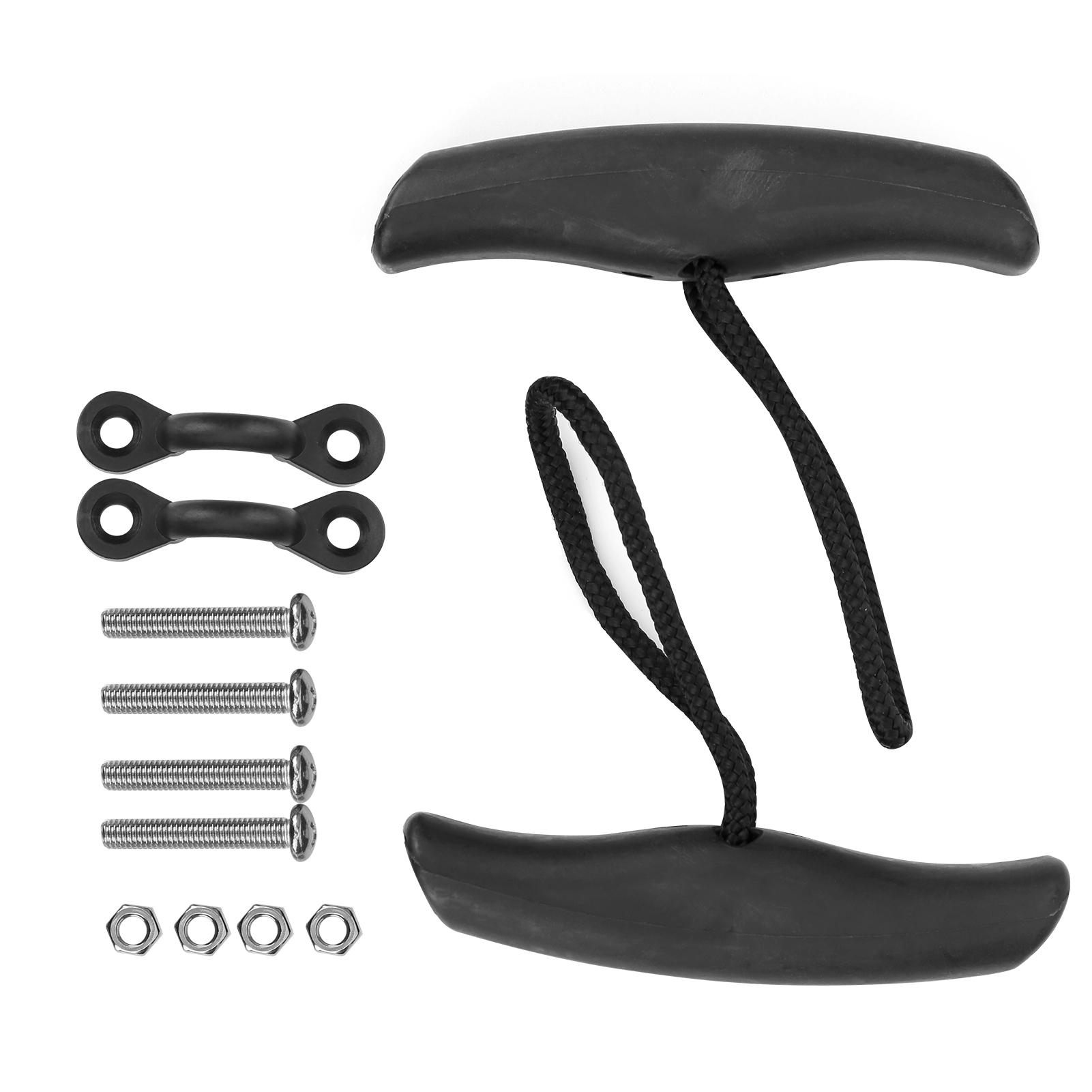 

Canoeing Kayak Dugout Canoe Fixed C Shape Buckle T Shape Handle Pull Set Accessory