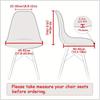 1PCS Solid Color Chair Cover Stretch Armless Chair Covers High Quality Elastic Dining Seat Case For Wedding Hotel Banquet