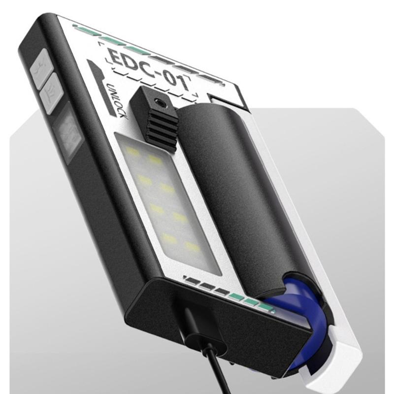 High Brightness LED Outdoor Lamp Features Type C Fast Charging Removable Battery and Multiple Light