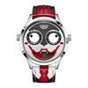 LIGE mens wristwatch Clown Dial Unique Strange Fashion sports military watches men clock Waterproof quartz Watches Gift For Men