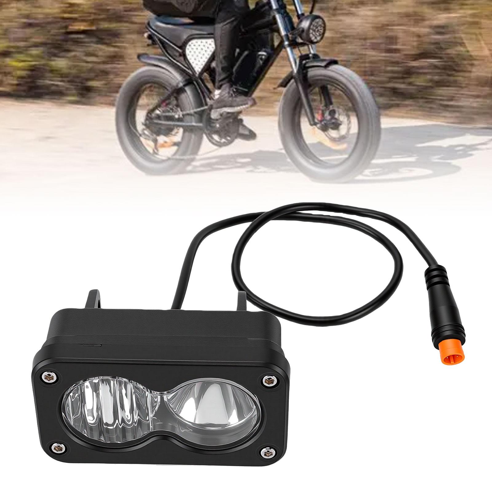 3-calowy reflektor LED pasujący do Ridstar 0 Rower elektryczny górski Reflektor 3-pinowy Wodoodporne złącze