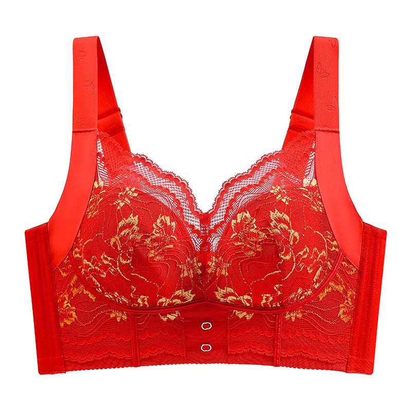 

Салон красоты обслуживание тип корректировка большой размер нижнее белье женское толстый мм большая грудь показать маленький полная чашка сексуальное кружево закрыть грудь прикрытие 34/75A