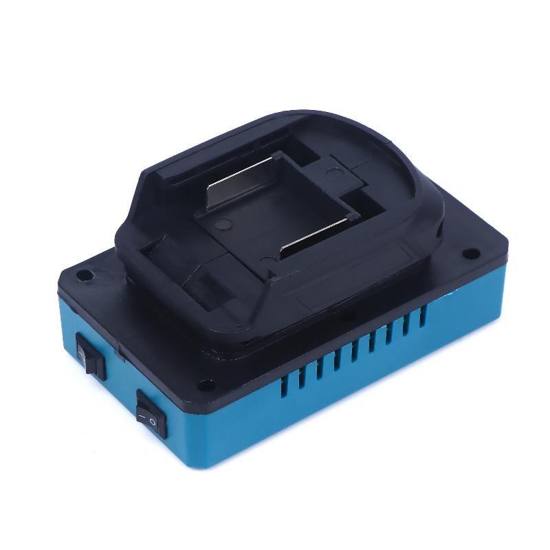 1Pcs Led Mini Intelligent Inverter Power Converter Portable 120W 21V Lithium Battery Inverter With 3 Usb Ports