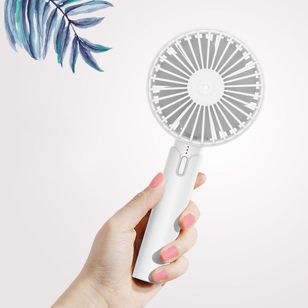 Hot Portable Rechargeable Fan  Cooler Operated Hand Held USB 18650 Battery