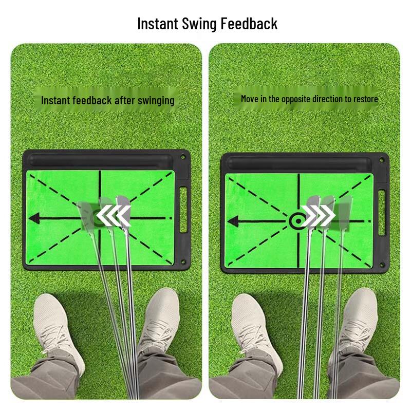 WEZHO Replaceable Rubber Base Golf Hitting Mat