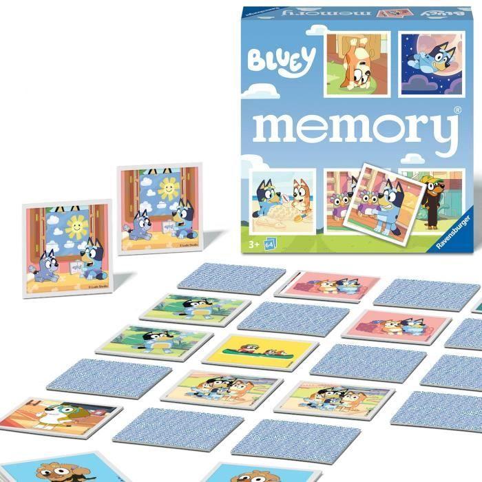 Ravensburger-bluey-grand memory® bluey-4005556226467-a partir de 3 ans