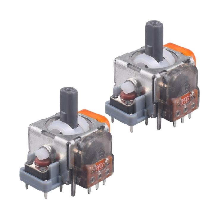 2PCS Hall Effect Joysticks Replacement Controller Analog Stick for P4/P5/NSP/XB1 Repair Spare Accessory