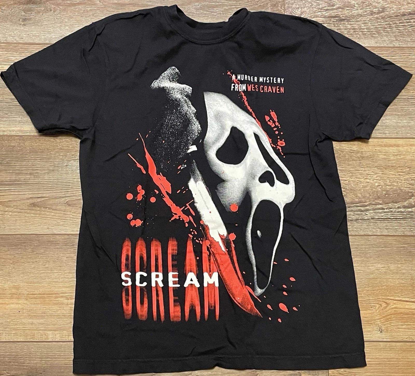 Scream 1996 - Movie Rare Graphic Tee Shirt Mens Medium 4XL