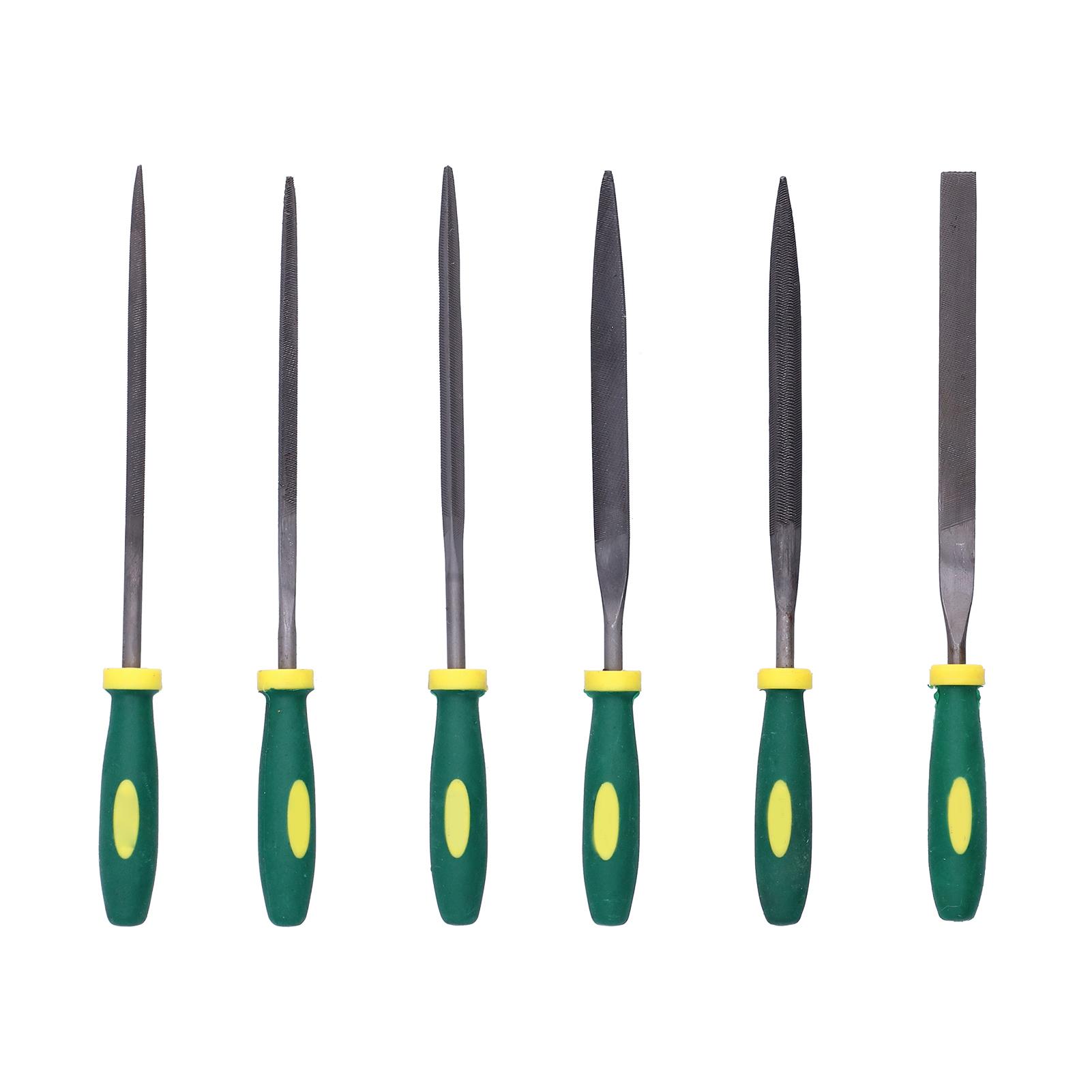 6PCS File Set Shaping Tools for Polishing Wood Carving Ceramics Metal