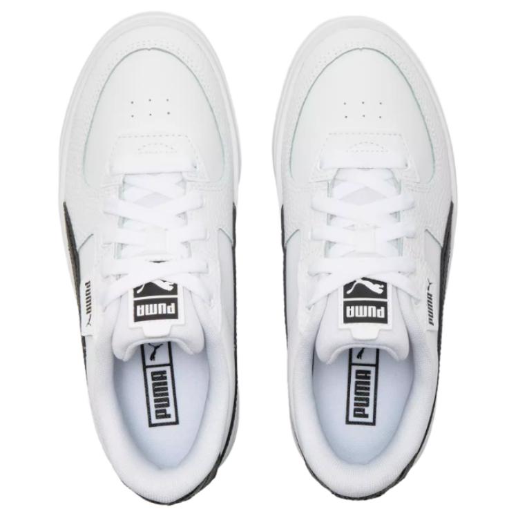 Puma Cali Dream Comfortable Durable Lightweight Low-Top Skate Shoes Women sneaker Black White 393355-05