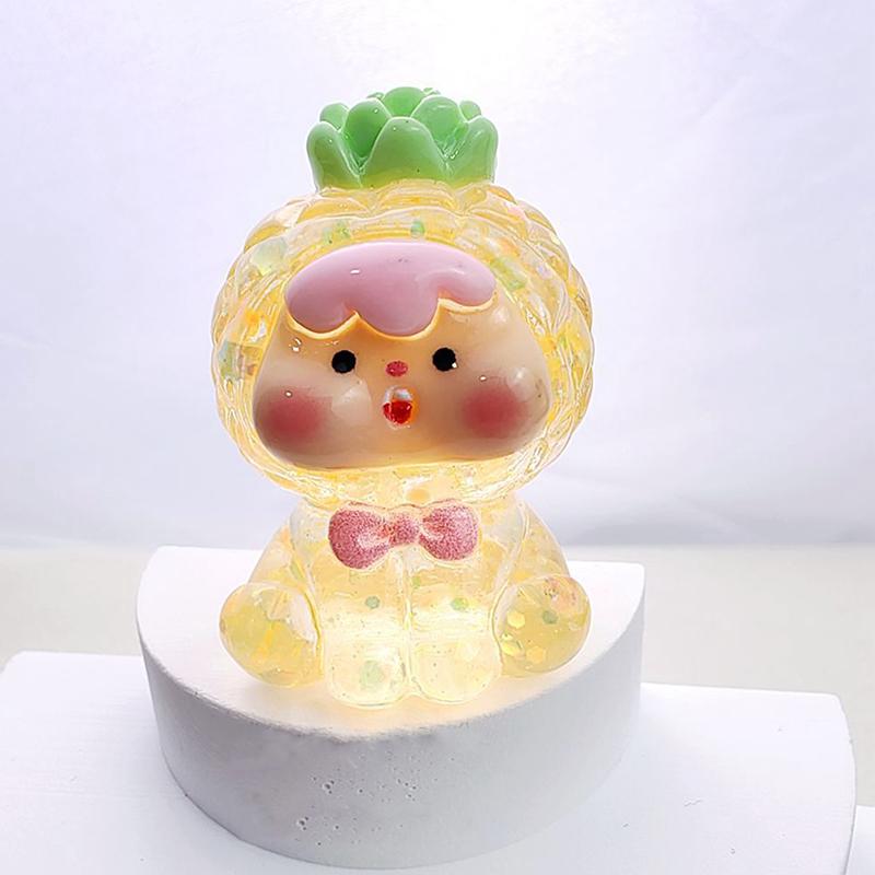 

Cartoon Fruit Doll Mini Figurine Micro Landscape Garden Miniatures Home Decoration Diy Accessories Car Interior