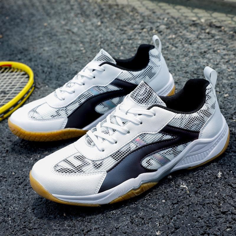 Neue Tennisschuhe Herren und Damen Jugend Leicht Atmungsaktiv Tischtennis Volleyball Professionelles Training Badminton Schuhe