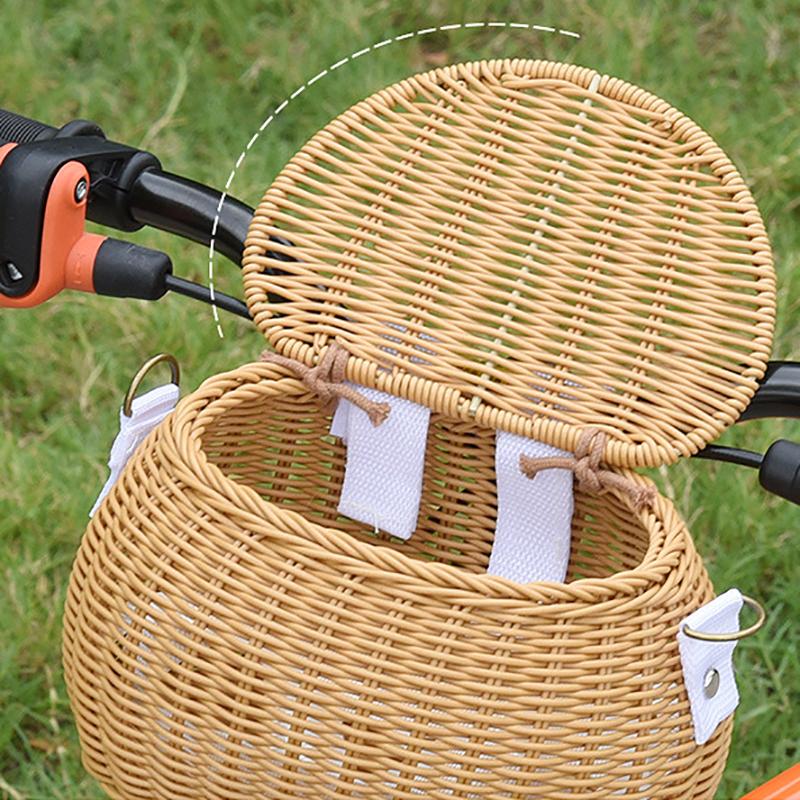 Cestos de Bicicletas Infantis Plástico Tecidos Cestos de Bicicletas Bicicletas Infantis Cesto de Vime