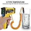 MESTEK Digital Temperature Thermometer -50 to 800℃ Temp with High Low Temperature Alarm Portable