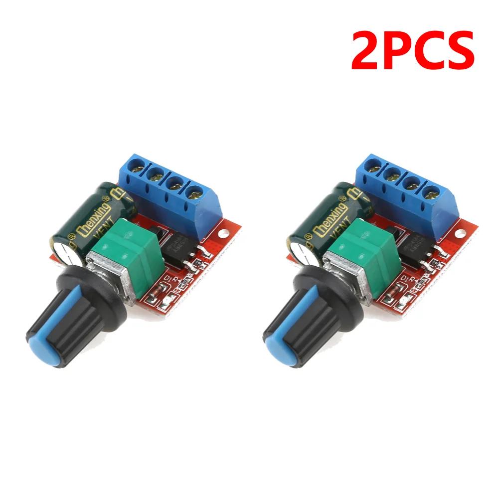 10-1PCS 5A 90W PWM 12V DC Motor Speed Controller Module DC-DC 4.5-35V Low Voltage Motor Speed Controller Adjustable Drive Module