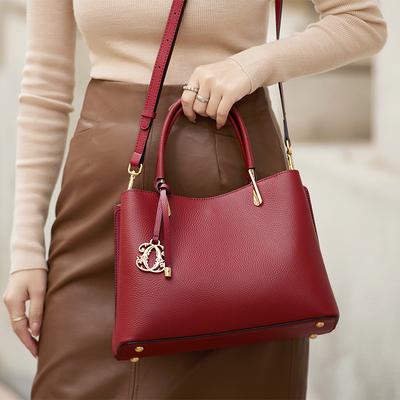 Women's Genuine Leather Shoulder Bag Messenger Bags Women's Cowhide Leather Bags Crossbody Style Original Brand Limited Style