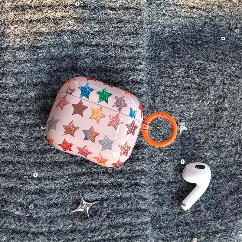 ins color star AirPods 1 generation earphone case for Apple Bluetooth headset new 1st generation Pro1st generation