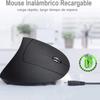 Wireless Bluetooth Vertical Mouse Personality Side Grip Ergonomic 2.4G Gaming Office Silent Photoelectric Bluetooth Mouse