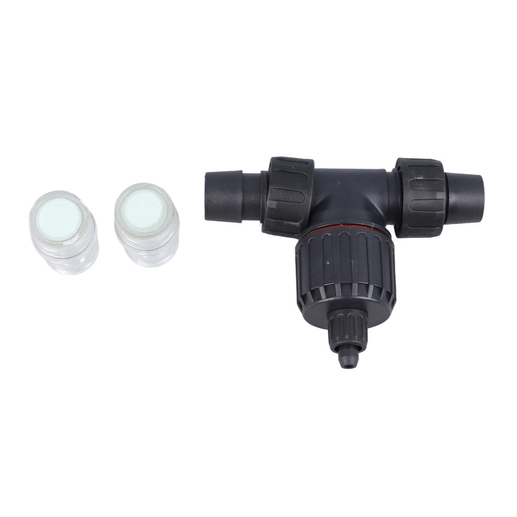 Akvarijní CO2 Atomizér Difuzor 3cestný Akvarijní Atomizér Reaktoru Oxidu Uhličitého pro 16mm 22mm Vodu