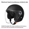 Motorcycle Helmets Motorcycle Half Helmet Protective Gear with Visor for Women Men Adventure Outdoor Riding Scooter Sportbike