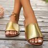 New women's shoes flat-soled cool slippers women's outer wear word cool slippers women's shoes