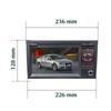 Trådløs Carplay Car Multimedia For A-udi A4 B8 B6 B7 S4 B7 B6 RS4 B7 SEAT Exeo Android12 Navigation DSP Wifi AutoRadio