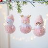 Cloth Christmas Angel Doll Hanging Pendants Xmas Tree Pendant Plush Toy Pendant  Home Decor