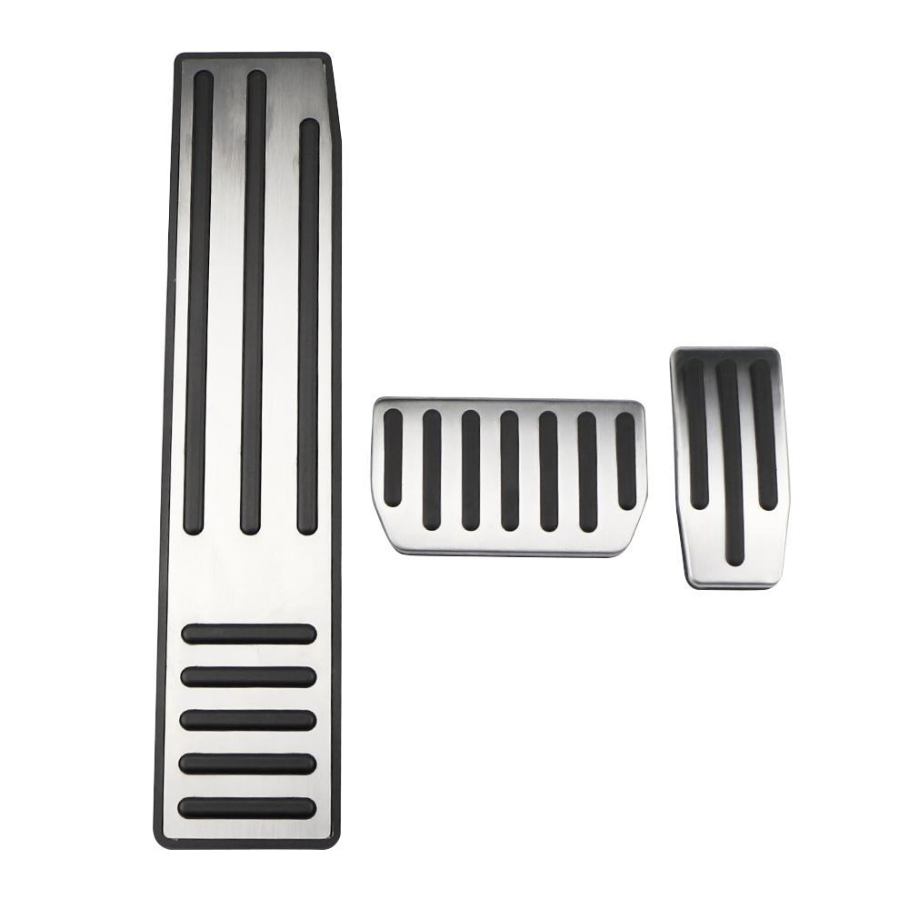Stainless Steel Pedals For Tesla Model X Model S 2016-2025 Foot Pedal Accelerator Gas Fuel Brake Rest Pedal Cover Parts