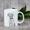 English Pointer - cup with a dog, cheerful cup for a dog lover, personalized gift from the Art-Dog brand