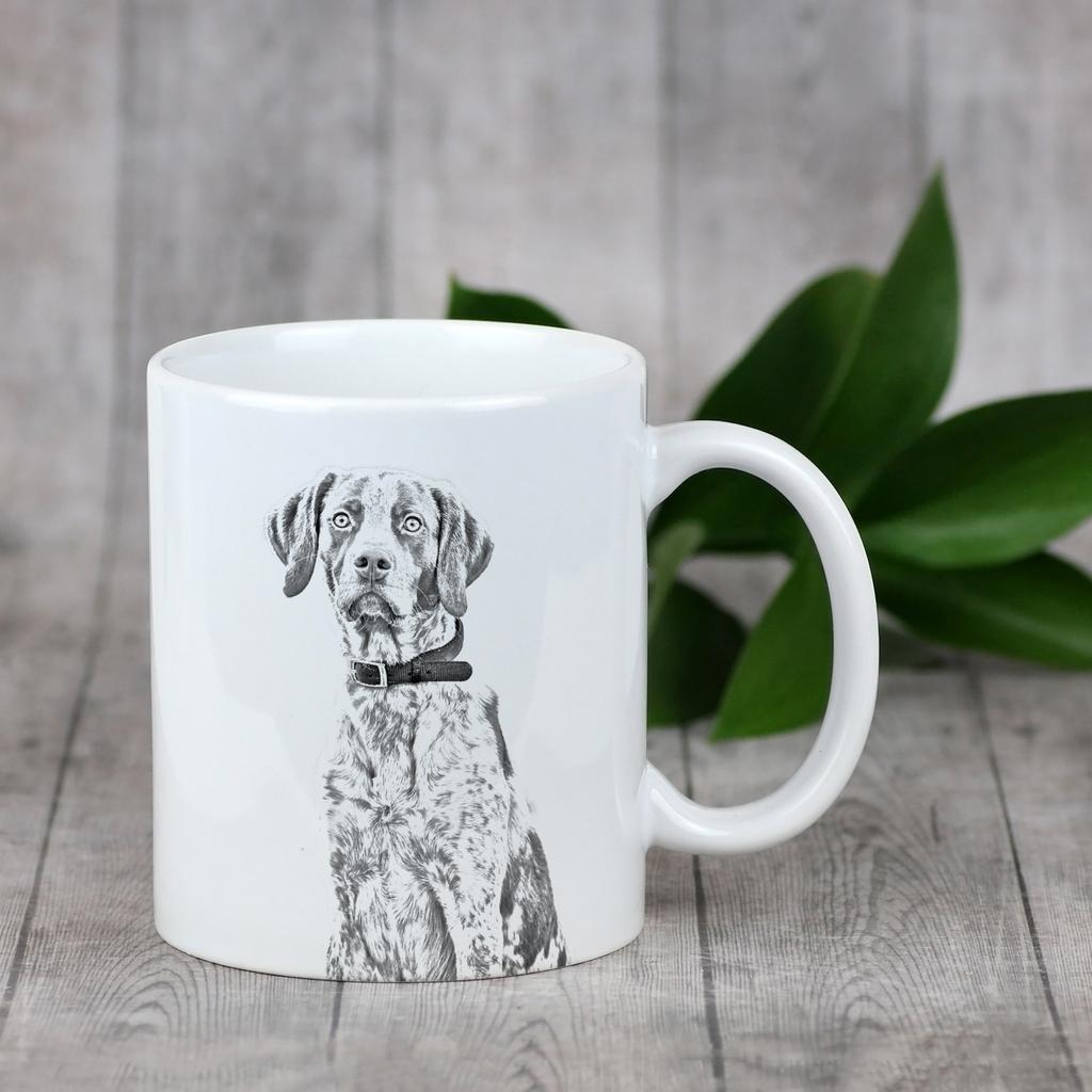English Pointer - cup with a dog, cheerful cup for a dog lover, personalized gift from the Art-Dog brand