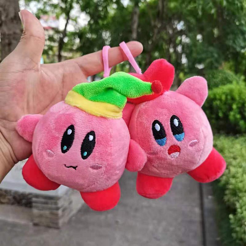 Starry Lovely Kirby Plush Keychain Cute Bag Pendant Soft Toy Ideal For Gifts Birthday