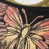 Y2K Summer Tight Butterfly Printed Fake Two Piece T-shirt