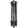 Manfrotto Element MII Aluminum Tripod, 4-Section, Black, 180° Folding, Twist Lock, Maximum Load Capacity UNI/PdR 105:2021 8 kg, DSLR Compatible, MKELM