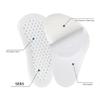 2 Pairs Arch Support Insoles Breathable Cushioned Forefoot Protectors Pad For Women Men Daily Work and Flat Feet Relief
