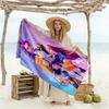 Fantasy Warrior Trio Beach Towel Super Soft Microfiber Quickdry Fabric Comfortable Lightweight Suitable for Swimming, Gym, Camping, Yoga Vacation