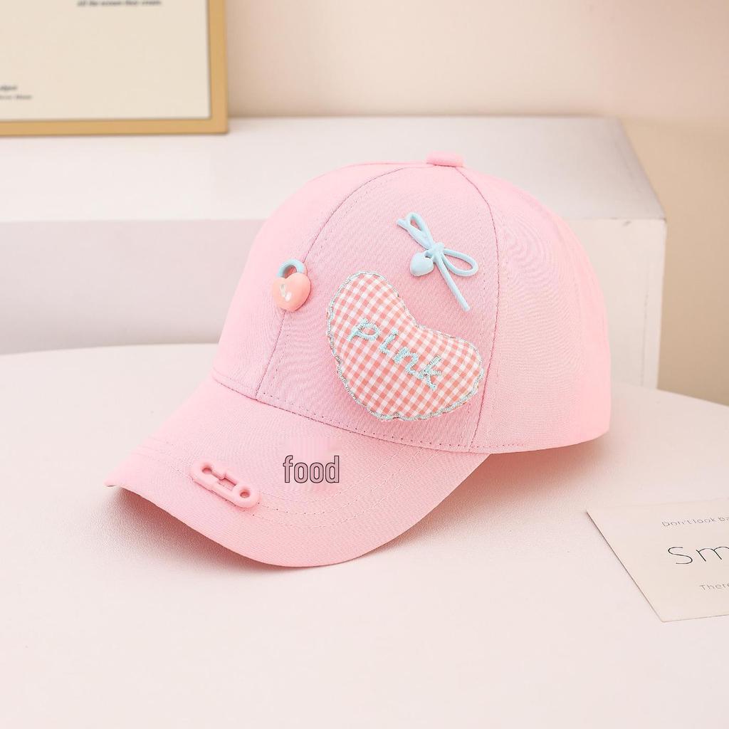 2025 Fashion Kids' Sun Protection Baseball Cap with Cartoon Duckbill Design for Spring & Autumn
