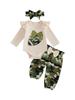 Baby Mädchen 2-teiliges Outfit Set Kurzarm Rundhalsausschnitt Blumenprint Strampler Rüschenshorts Schleifen-Haarband Sommerkleidung