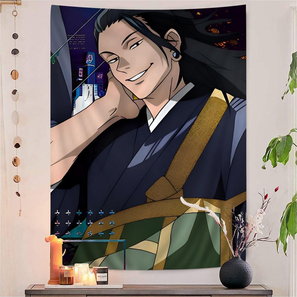 Kaisen Suguru Geto Chart Tapestry for Living Room Home Dorm Decor Art Home Decor