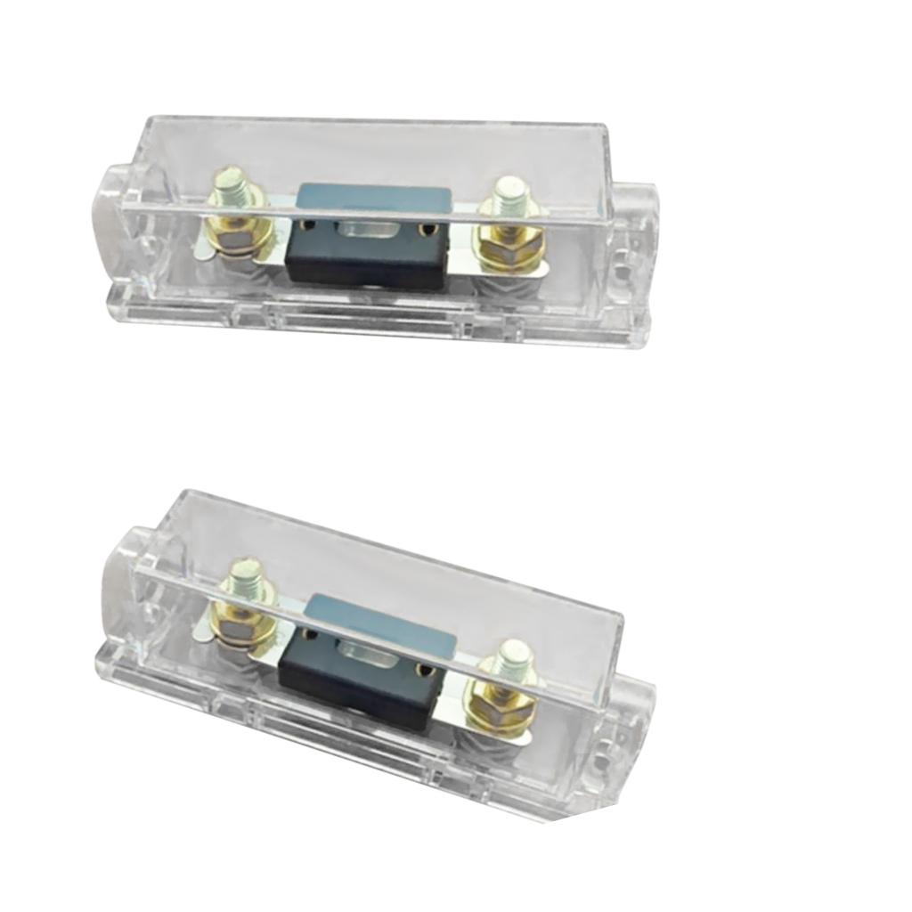 2PCS 4 Inline ANL holder Gold