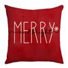 New Christmas Snowman Pillow Living Room Sofa Bedroom Balcony Pillow Home Lumbar Pillow Cover
